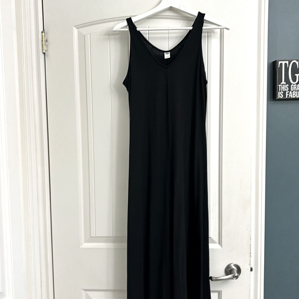 Old Navy Black Maxi Dress
